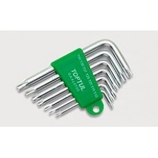 Набор Г-обр. ключей TORX T10-T40  7ед.  Toptul GAAL0705