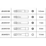 Насадка для розбирання стійок L92мм з внутрішнім шліцевим отвором 11мм VW, Audi, Renault Toptul JEAW0211